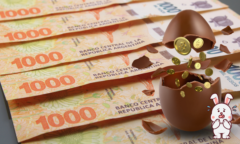 Huevos de Pascua La Inflación se Disfraza de Conejo