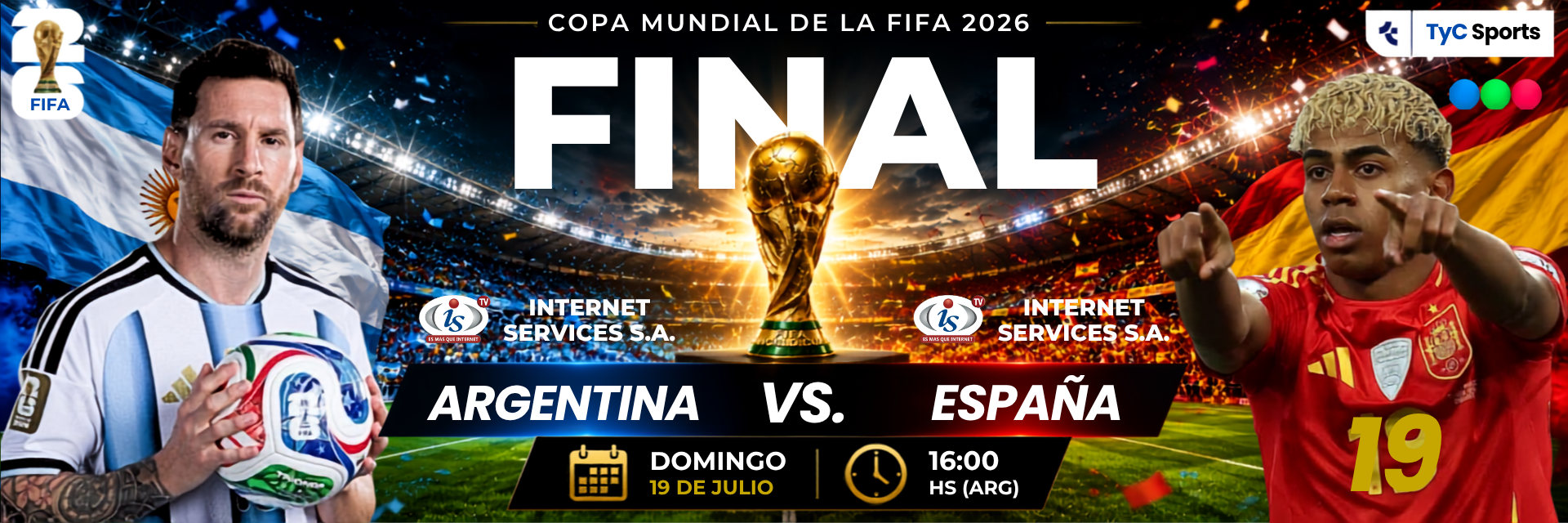 ISTV Argentina vs España
