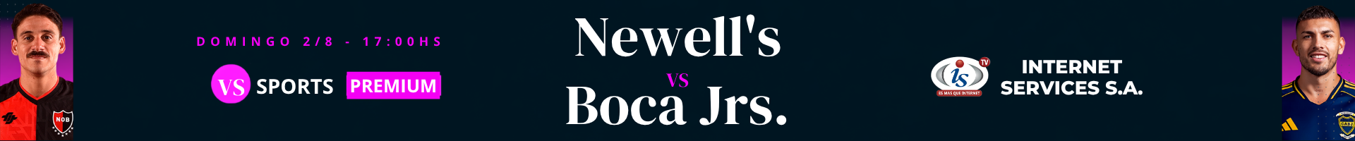 Newells vs Boca