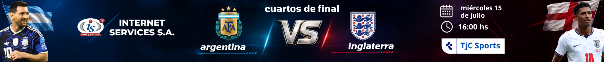 ISTV Argentina vs Inglaterra
