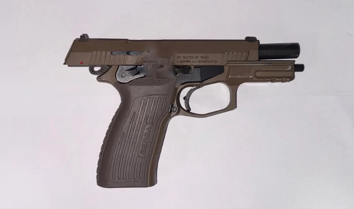 Arma secuestrada