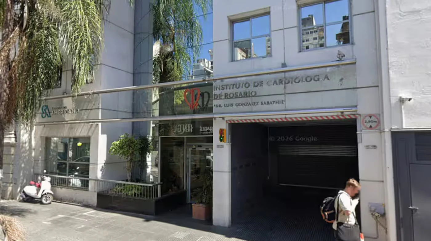 Alerta por el robo de una cápsula radiactiva en Rosario. (Foto: Google Street View)