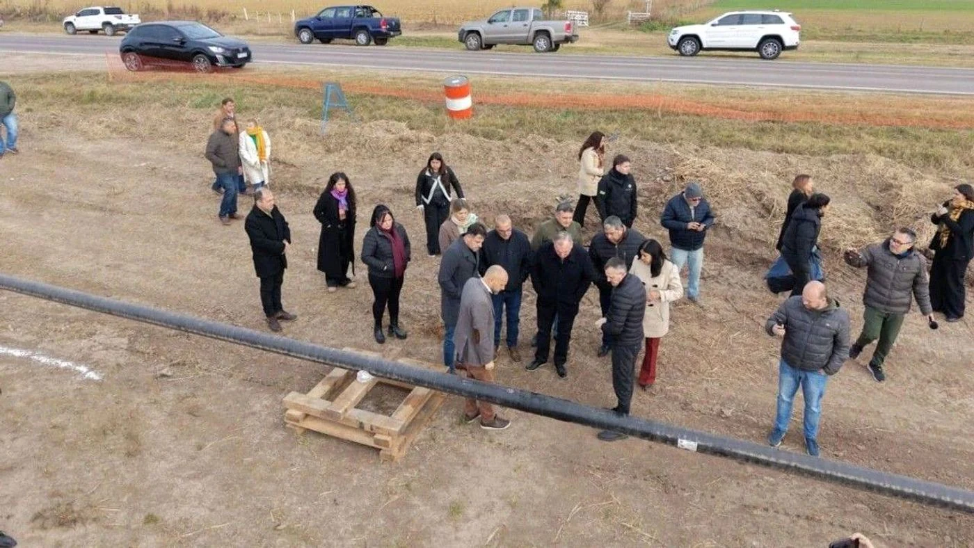 Imagen ilustrativa de la noticia: Avance significativo en el Gasoducto Sudoeste Lechero (Región)