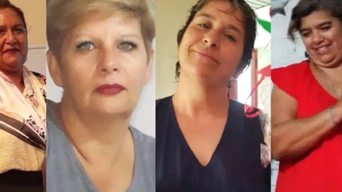 Las cuatro hermanas Sosa que murieron en un accidente en La Pampa. (Foto: Facebook / Radio Génesis 25)