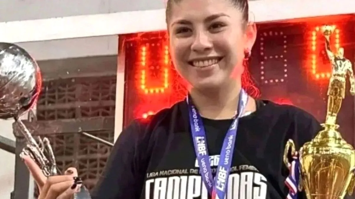 Dalma Piri, MVP en la Liga Nacional Paraguaya.  Ph Pag "Acá estamos"