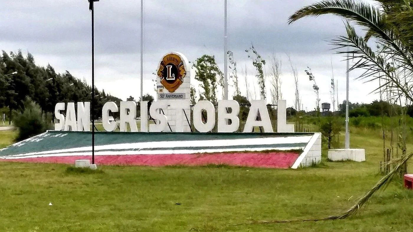 Entrada a San Cristóbal por Ruta 13 · Santa Fe