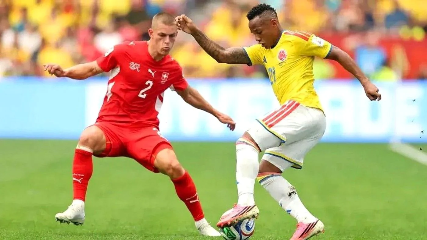 Suiza eliminó por penales a Colombia y será rival de Argentina por los cuartos de final del Mundial 2026. Foto: FIFA