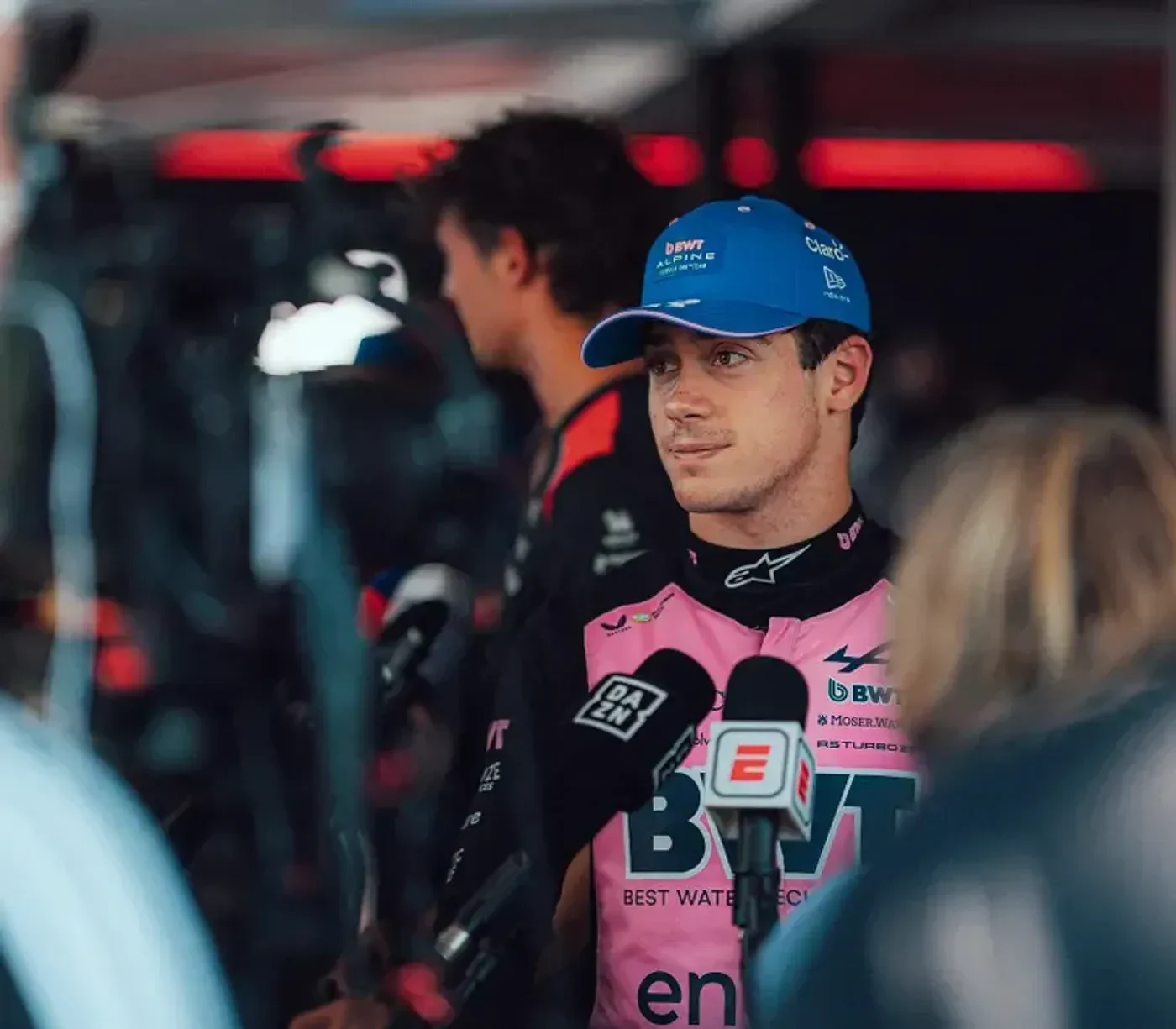 Colapinto habló tras la carrera en Austria. Instagram @alpinef1team