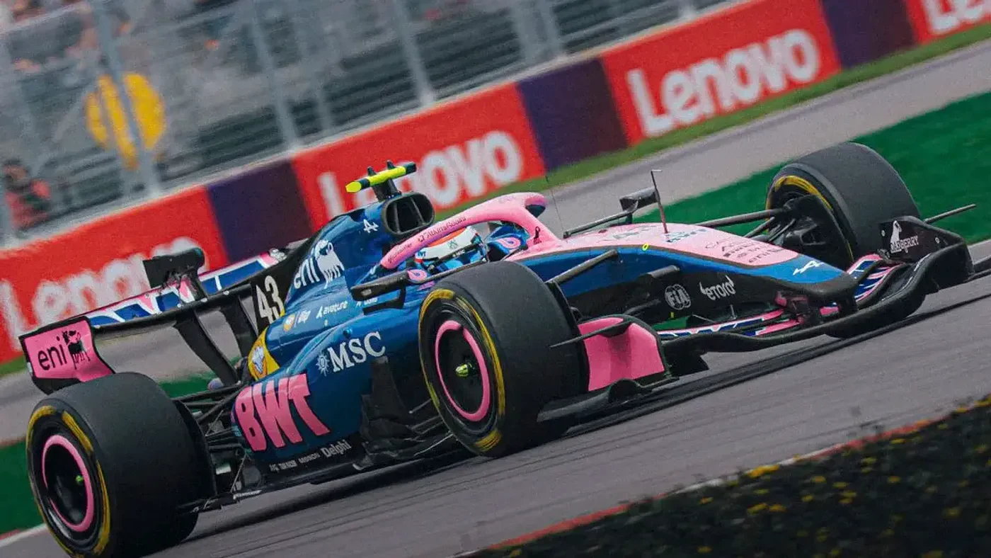 Franco Colapinto durante el Gran Premio de Canadá en Montreal, logrando su mejor resultado en la F1.