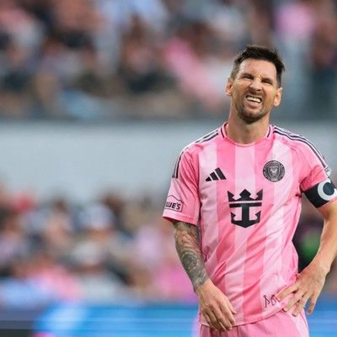 Lionel Messi preocupado tras la lesión en Inter Miami, a tres semanas del Mundial