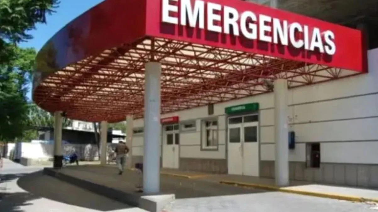 El bebé fue internado en el Hospital Municipal de Bahía Blanca (Foto: gentileza elagora).
