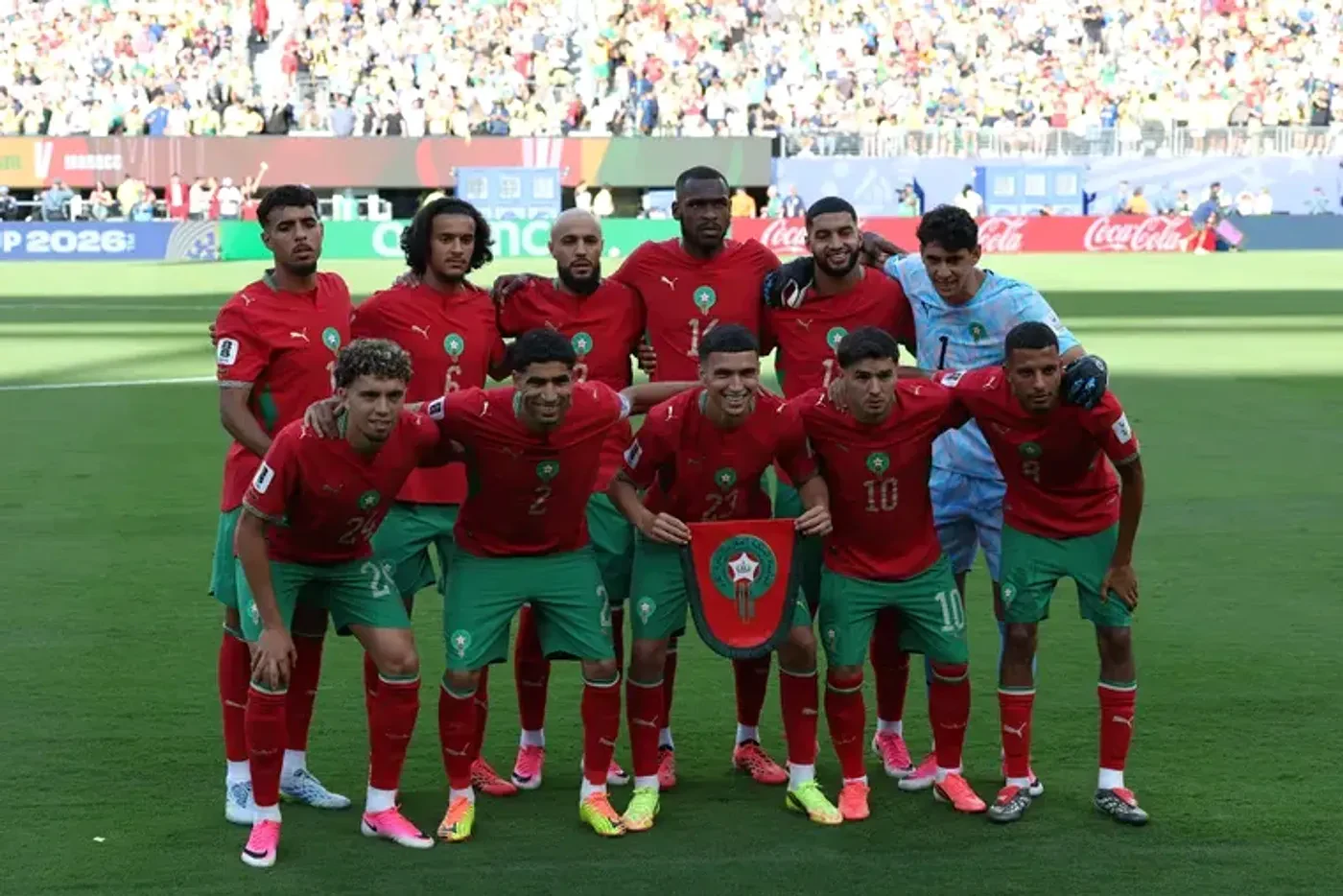 Marruecos marcó un hecho inédito en Copas del Mundo. EFE