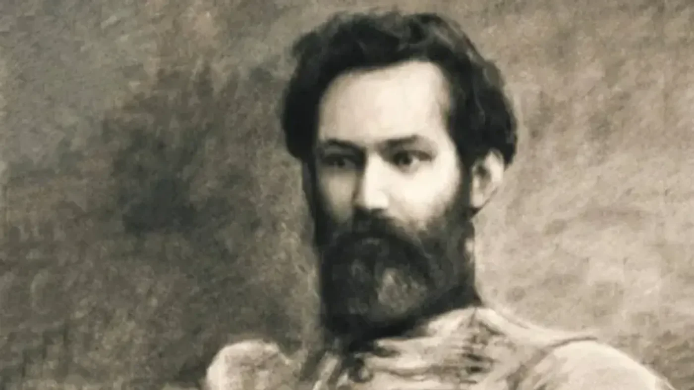 El retrato autorizado del General Martín Miguel de Güemes, elaborado con carbonilla por Eduardo Schiaffino en 1902 y basado en descripciones y rasgos de sus des