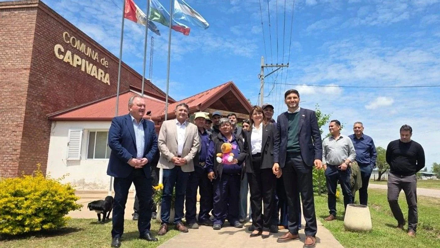 Imagen ilustrativa de la noticia: Ñanducita inauguró su plaza renovada y Capivara mostró un aula (Región)