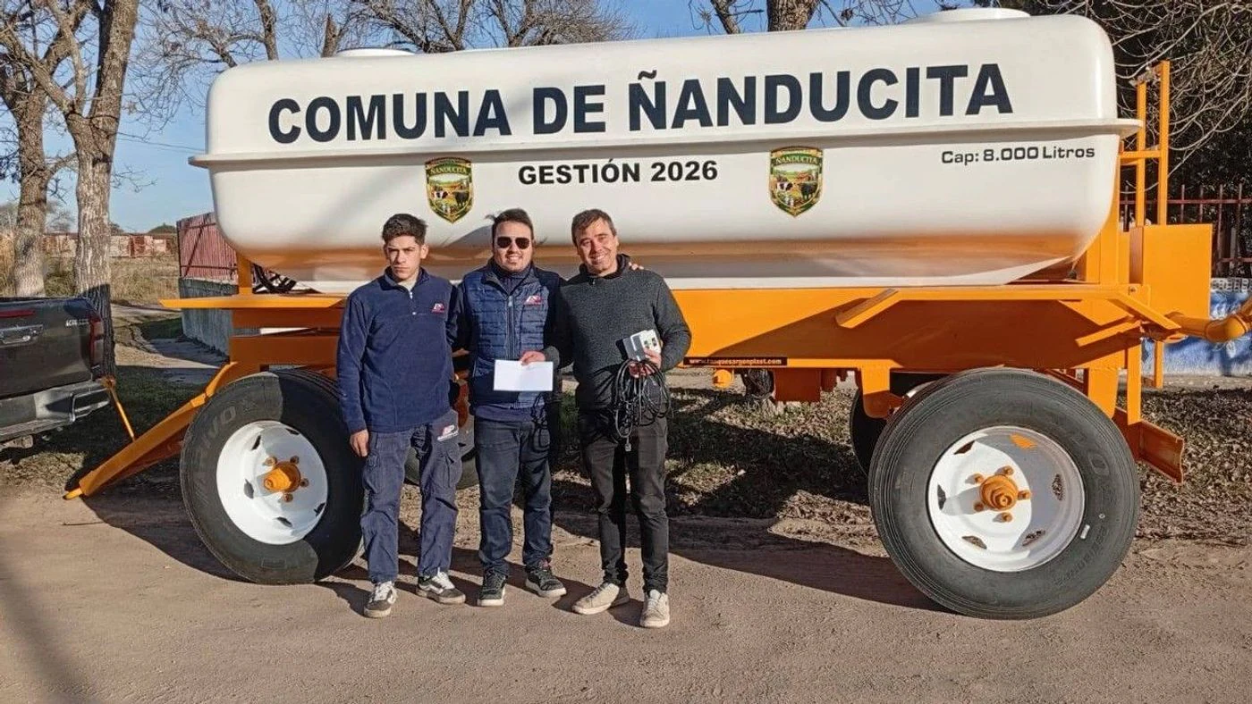 Imagen ilustrativa de la noticia: Nuevo tanque de riego revoluciona caminos locales (Región)