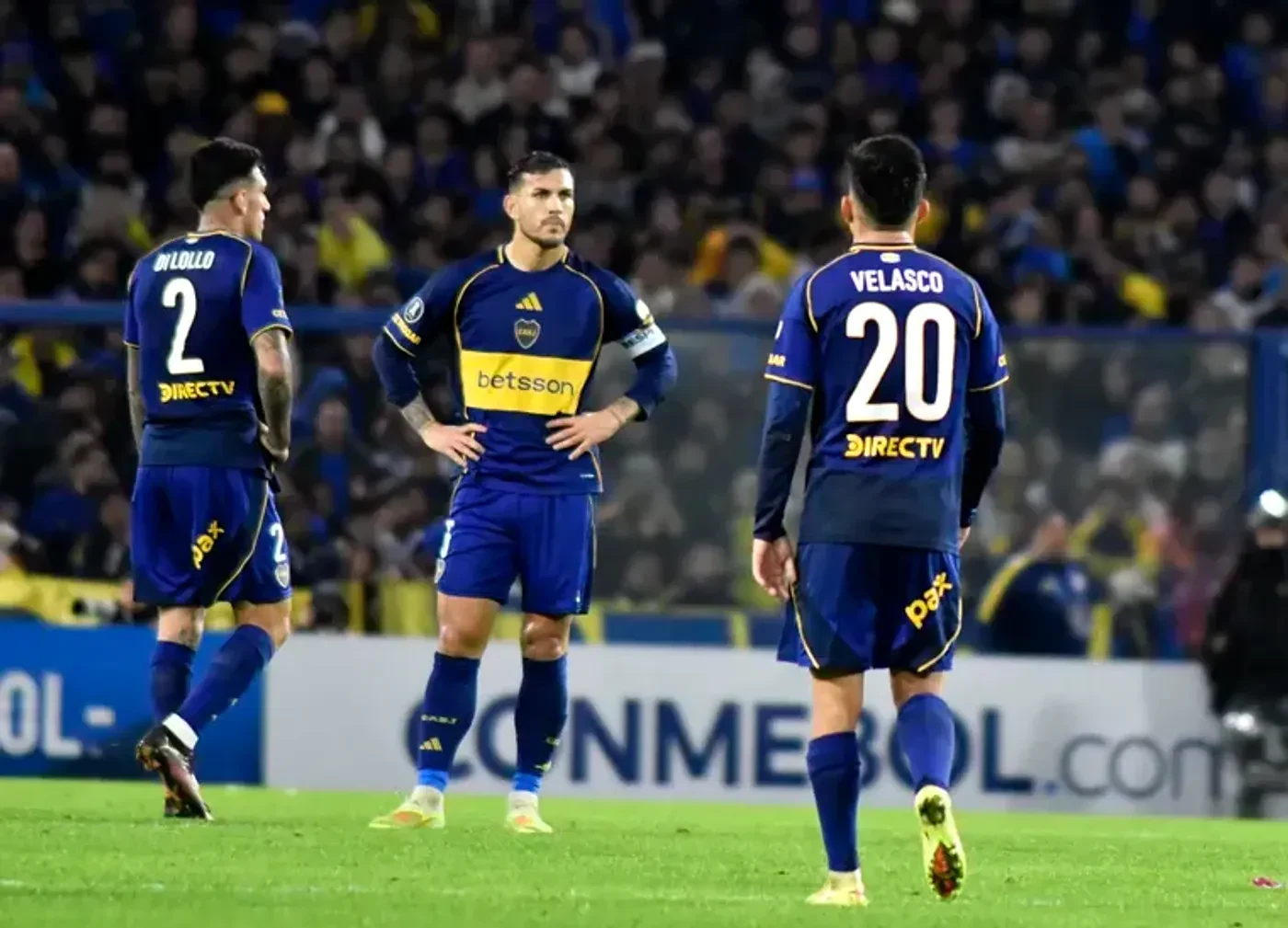 Paredes fue muy autocrítico tras la eliminación de Boca. Fotobaires
