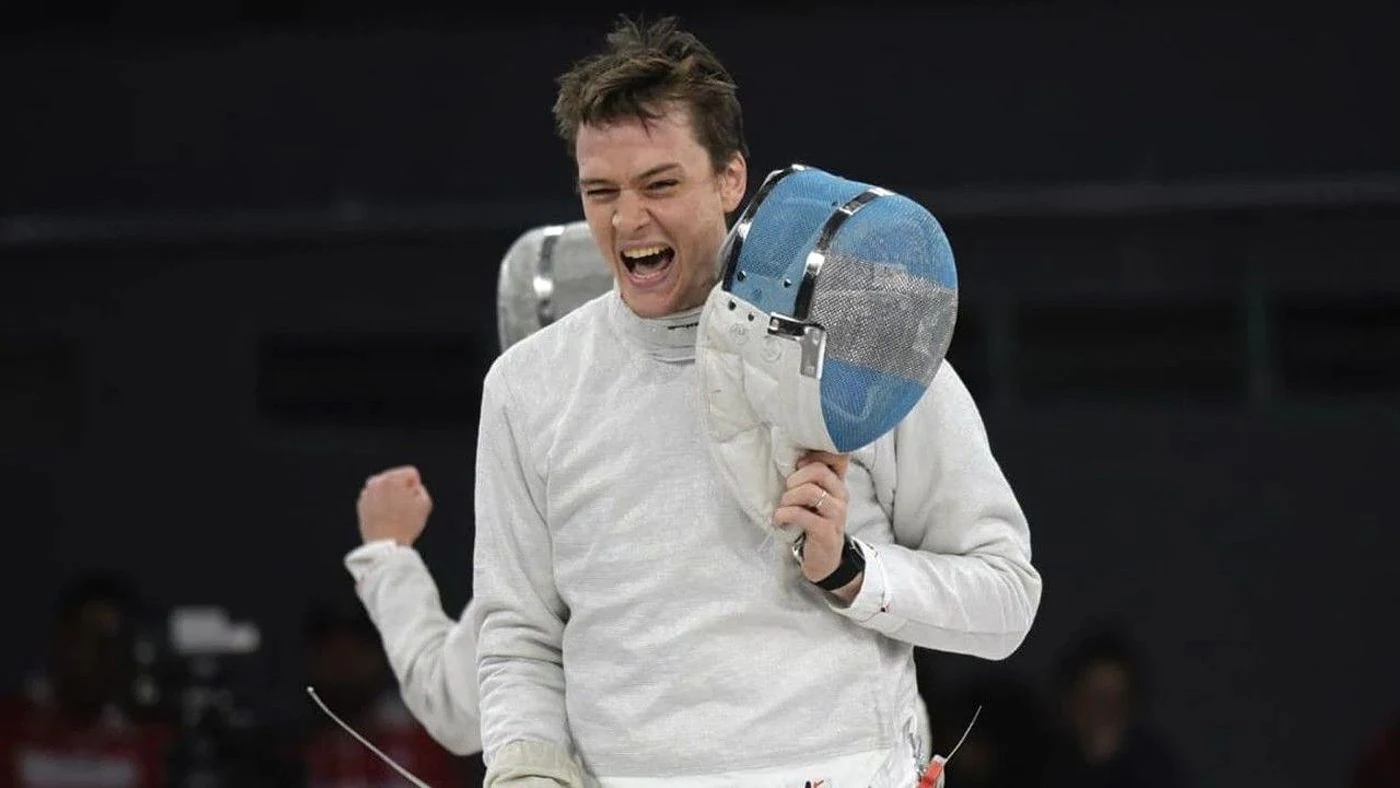 Pascual Di Tella, campeón de sable individual masculino y primer oro argentino en los Suramericanos 2026