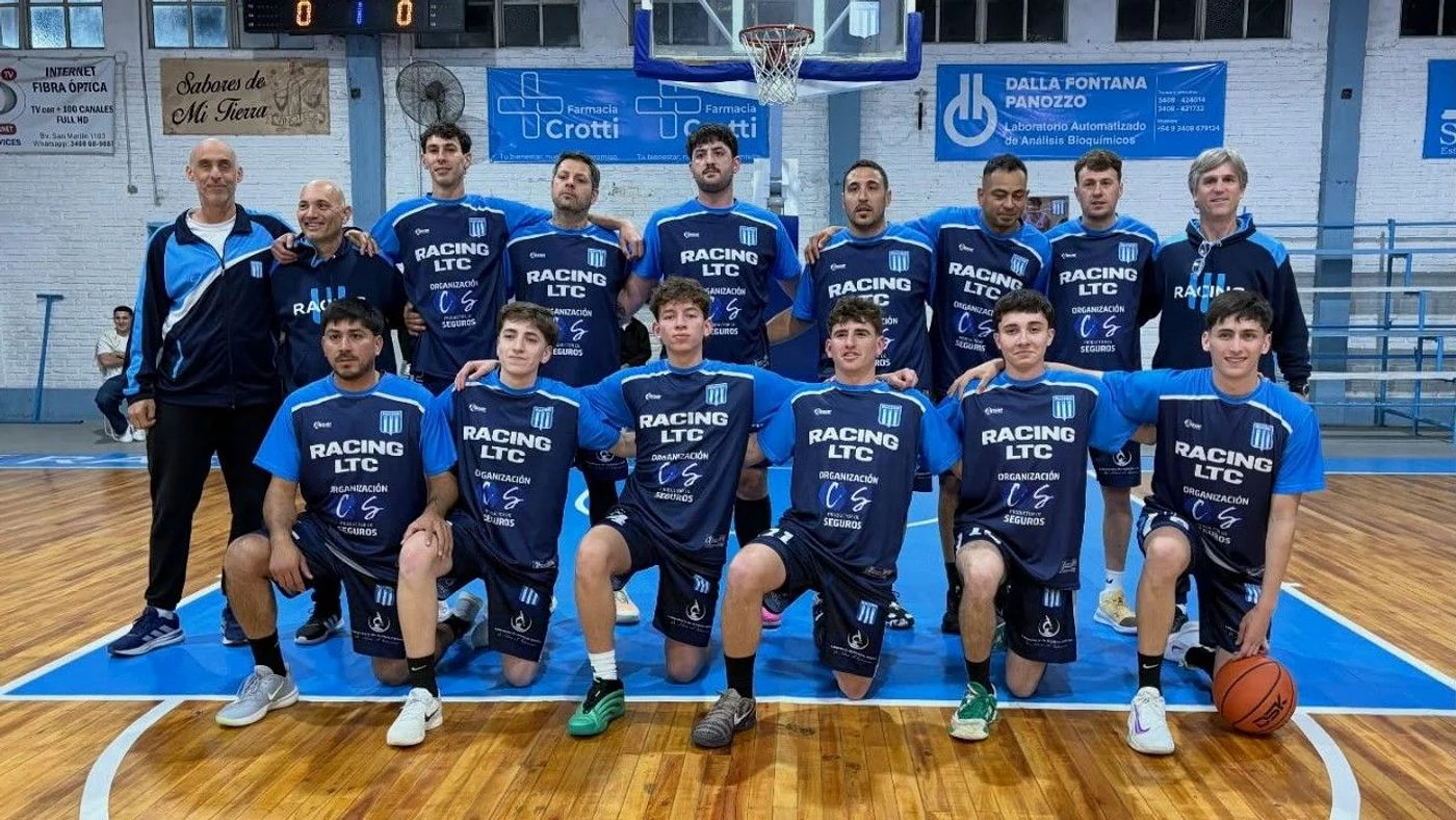 Imagen ilustrativa de la noticia: Racing vence 100-65 a Peñarol de Rafaela en el Amancio Fuentes (Deportes)