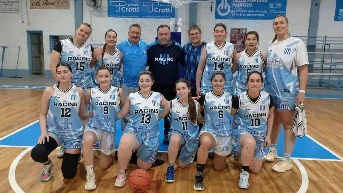 Imagen ilustrativa de la noticia: Racing vence a Ben Hur 56-53 en el Clausura (Deportes)