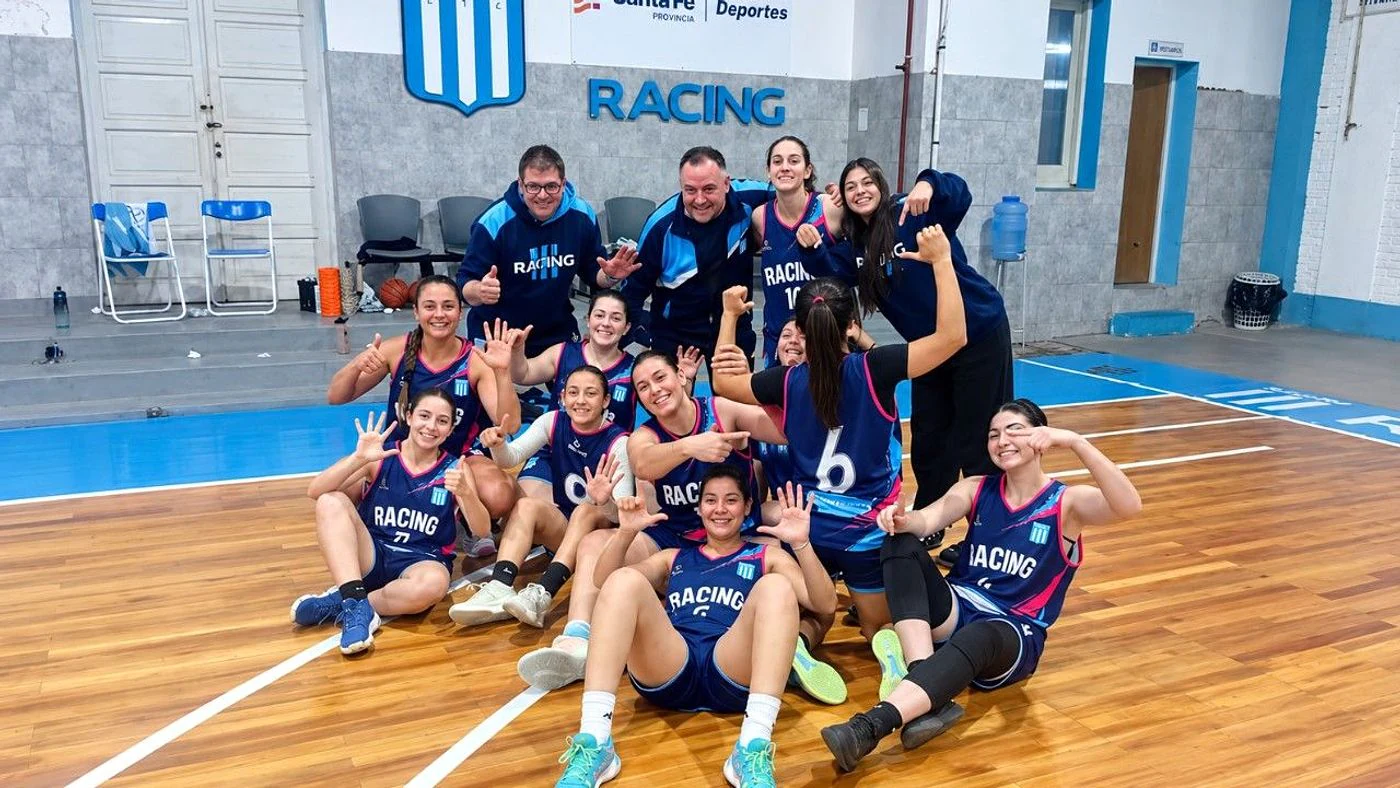 Imagen ilustrativa de la noticia: Racing venció 52-49 al puntero y cerró la fase regular (Deportes)