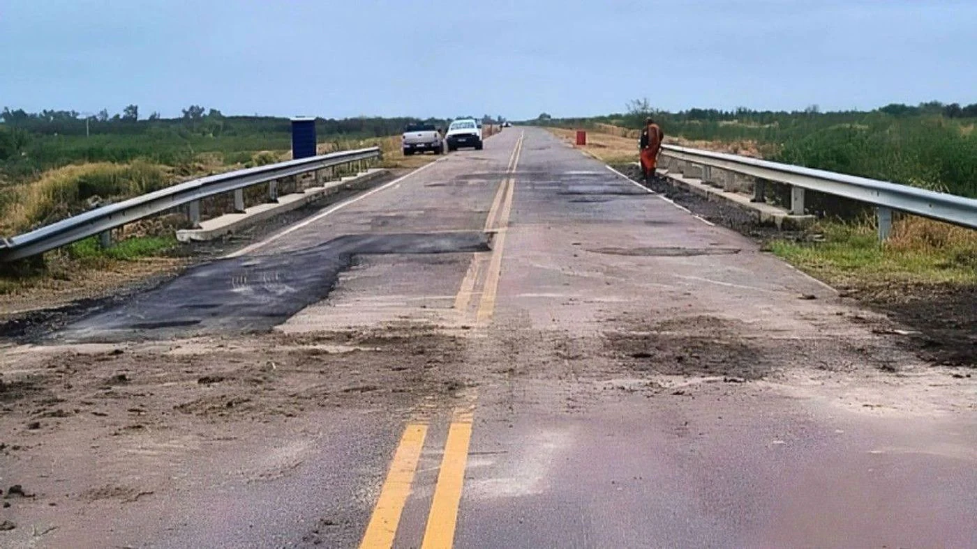 Se habilita el tránsito en la Ruta 2