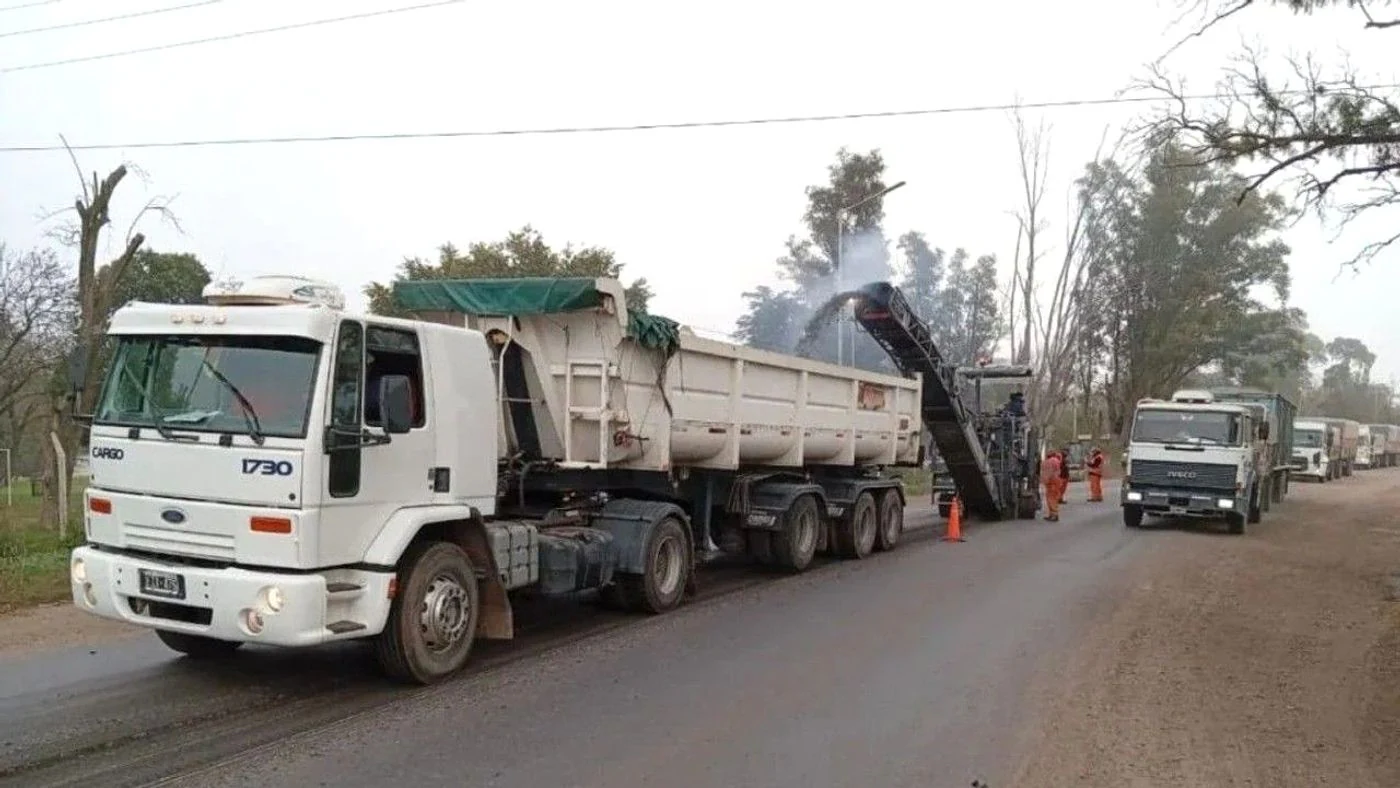 Imagen ilustrativa de la noticia: Reparación de rutas en San Cristóbal avanza con inversión millonaria (Región)