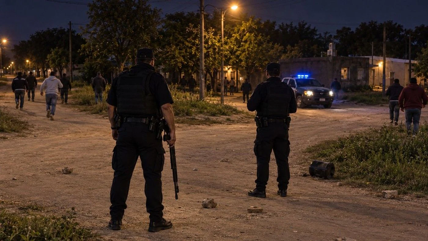 Imagen ilustrativa de la noticia: San Cristóbal: arrojaron objetos a policías durante una gresca callejera (Policiales)
