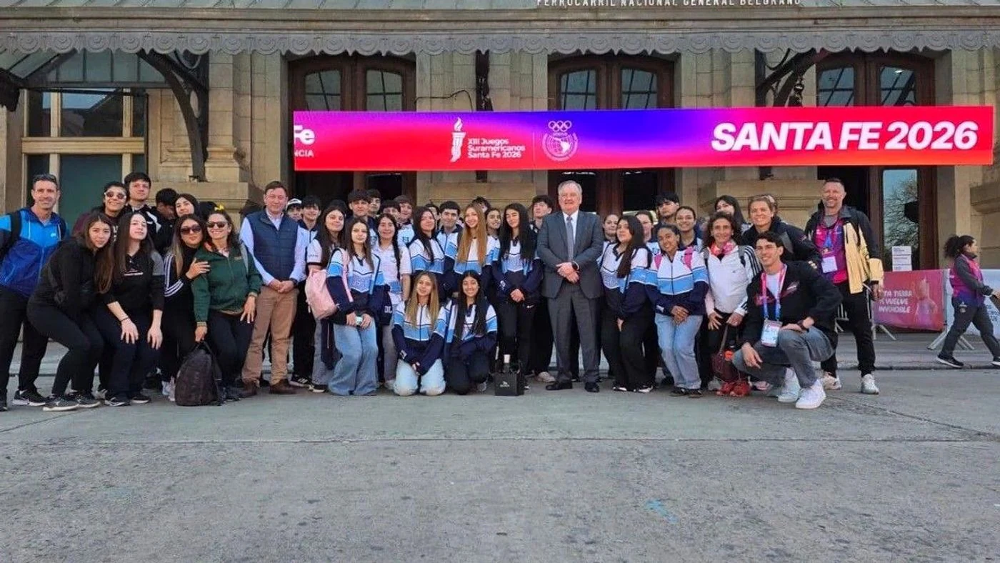 Imagen ilustrativa de la noticia: San Cristóbal llevó 2500 alumnos a los Juegos Sudamericanos Santa Fe 2026 (Deportes)