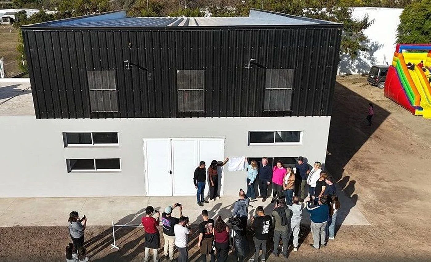 San Guillermo: inauguraron el nuevo Salón de Usos Múltiples en el Bo. Pueblo Viejo