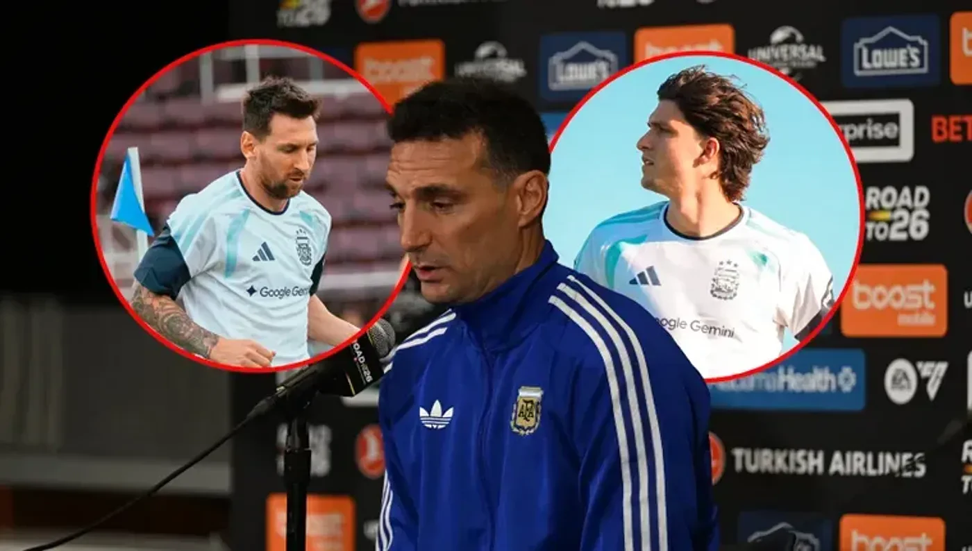 Lionel Scaloni hizo importantes anuncios sobre Messi y el reemplazo de Balerdi. @Argentina y @leobalerdi5