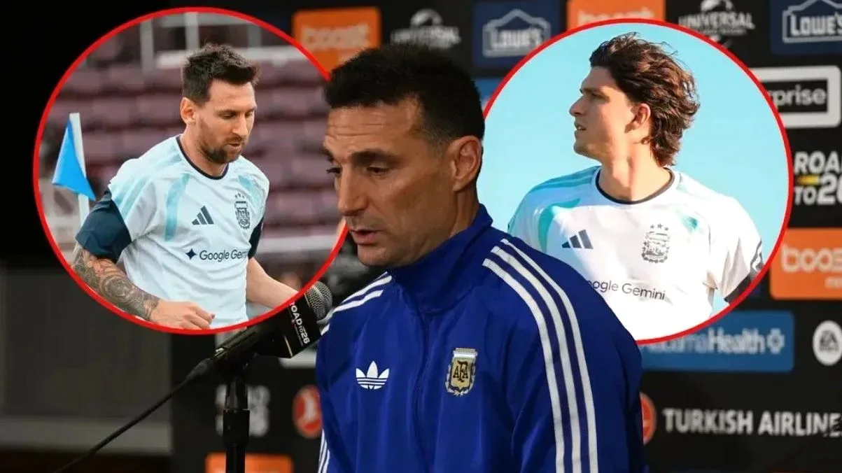 Lionel Scaloni hizo importantes anuncios sobre Messi y el reemplazo de Balerdi. @Argentina y @leobalerdi5