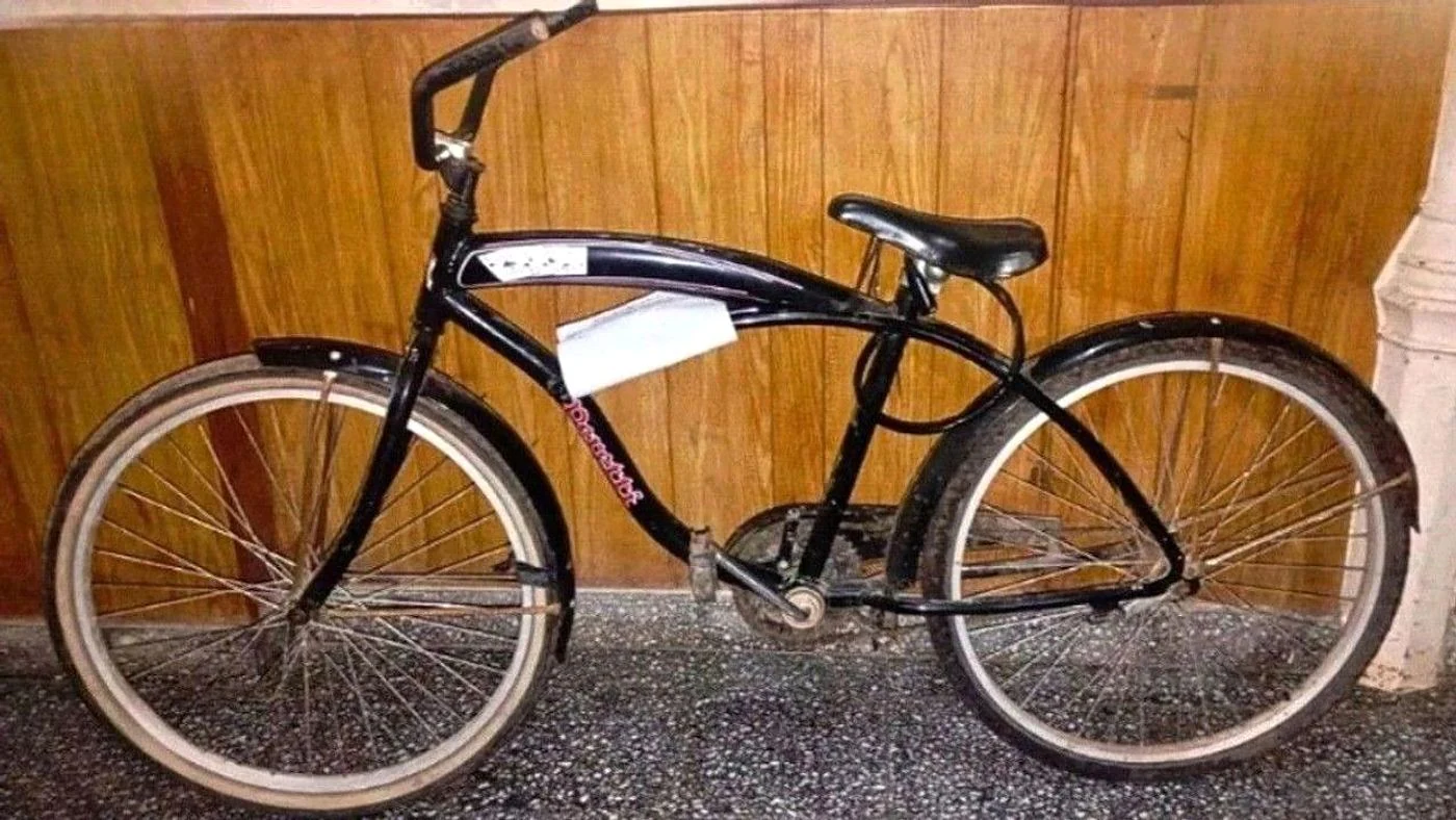 Secuestran bicicleta de dudosa procedencia