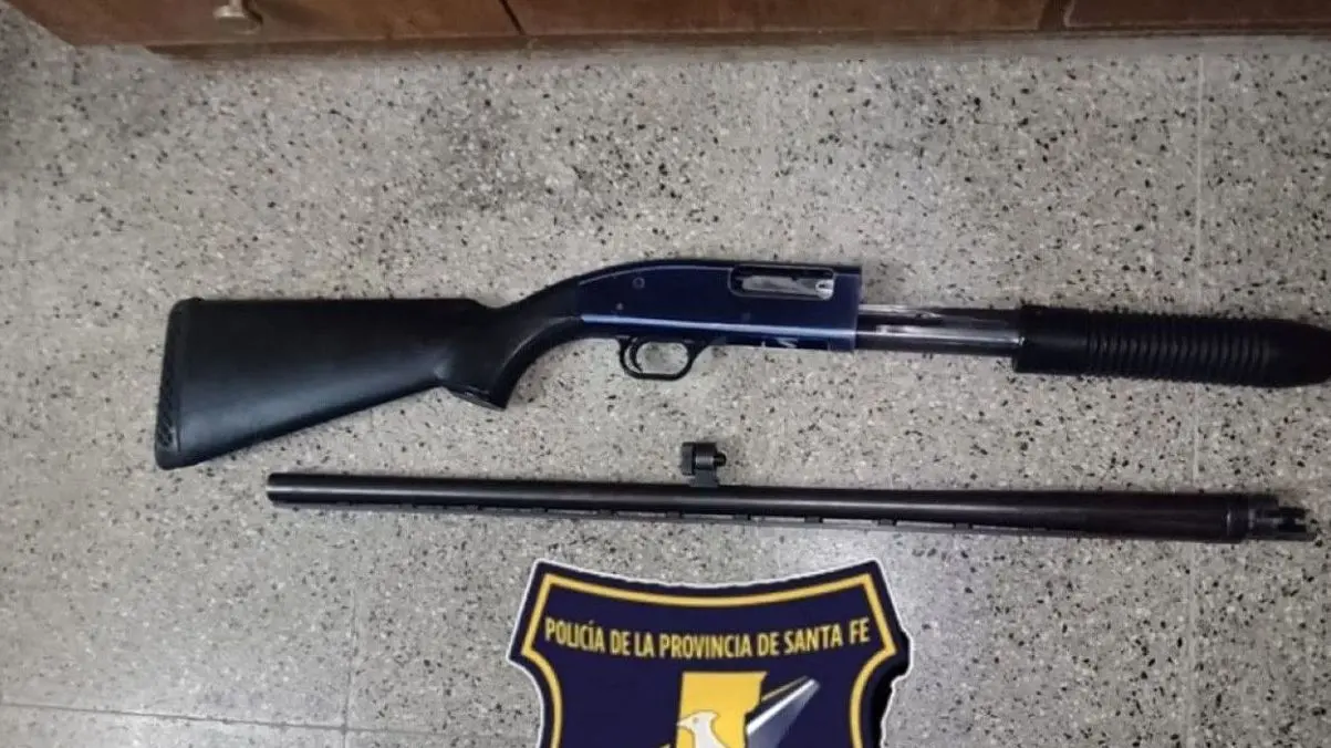 Control de ruta 34 en Las Palmeras donde se secuestró una escopeta.