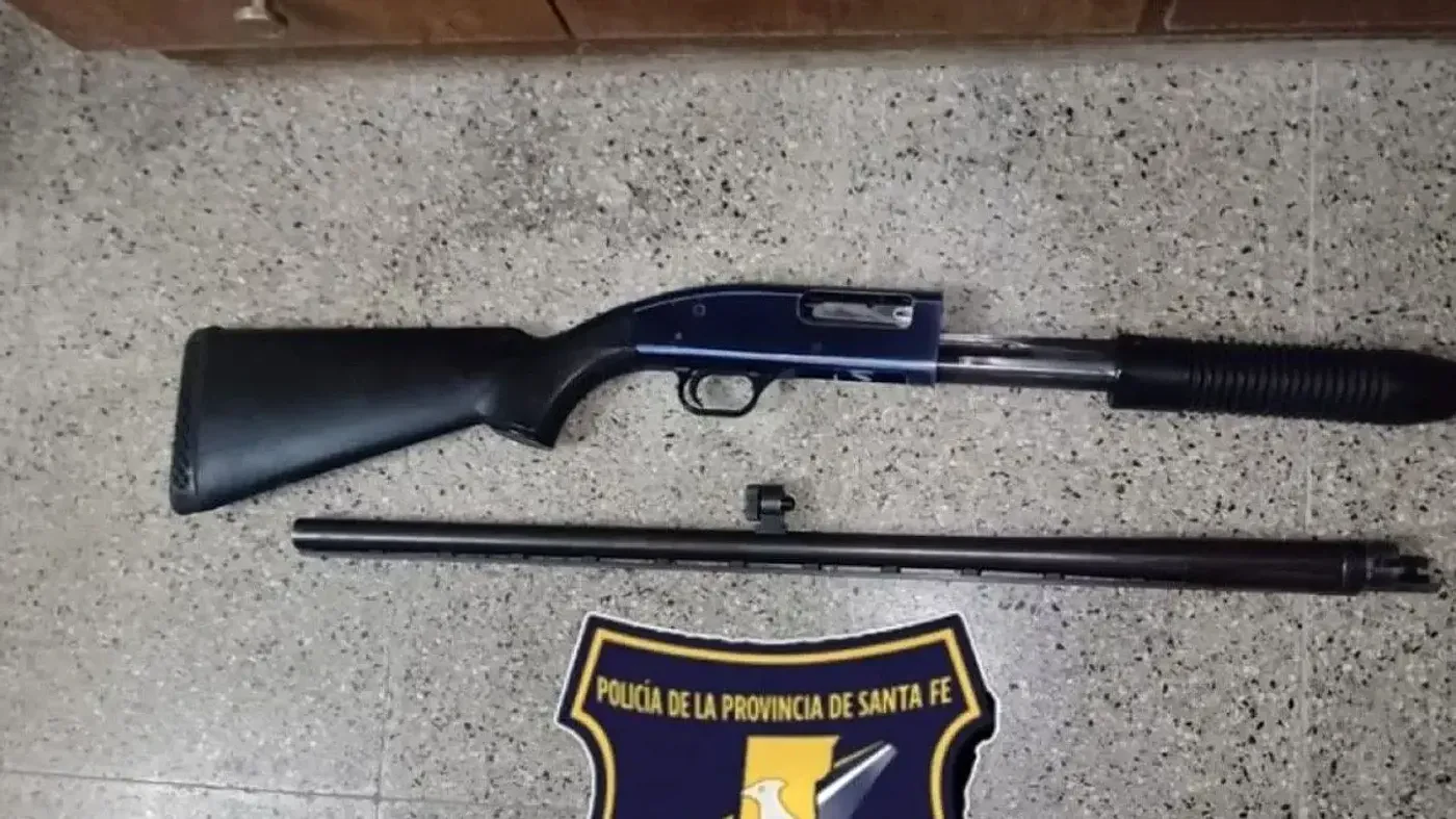 Control de ruta 34 en Las Palmeras donde se secuestró una escopeta.