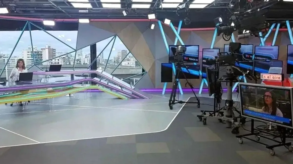 Los canales de noticias, en batalla por el rating. Foto: redes sociales TN.