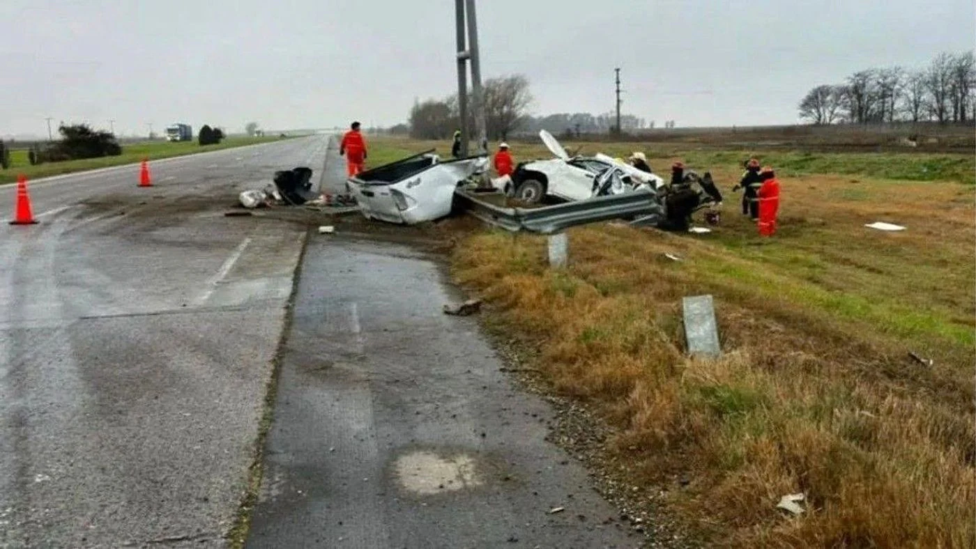 Imagen ilustrativa de la noticia: Tres muertos en accidente en autopista Córdoba–Rosario (Policiales)
