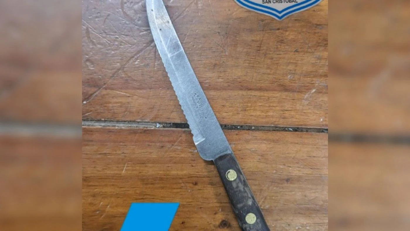 Un menor armado interrumpe festejos en el centro