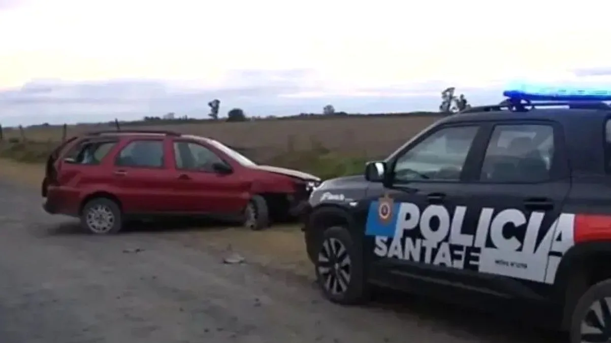 El accidente ocurrió en un camino rural de la localidad de Álvarez.