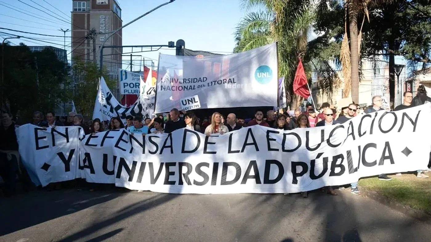 El mensaje del CIN plantea que el debate por el financiamiento no se limita a los recursos que reciben las universidades. Maiquel Torcatt / Aire Digital