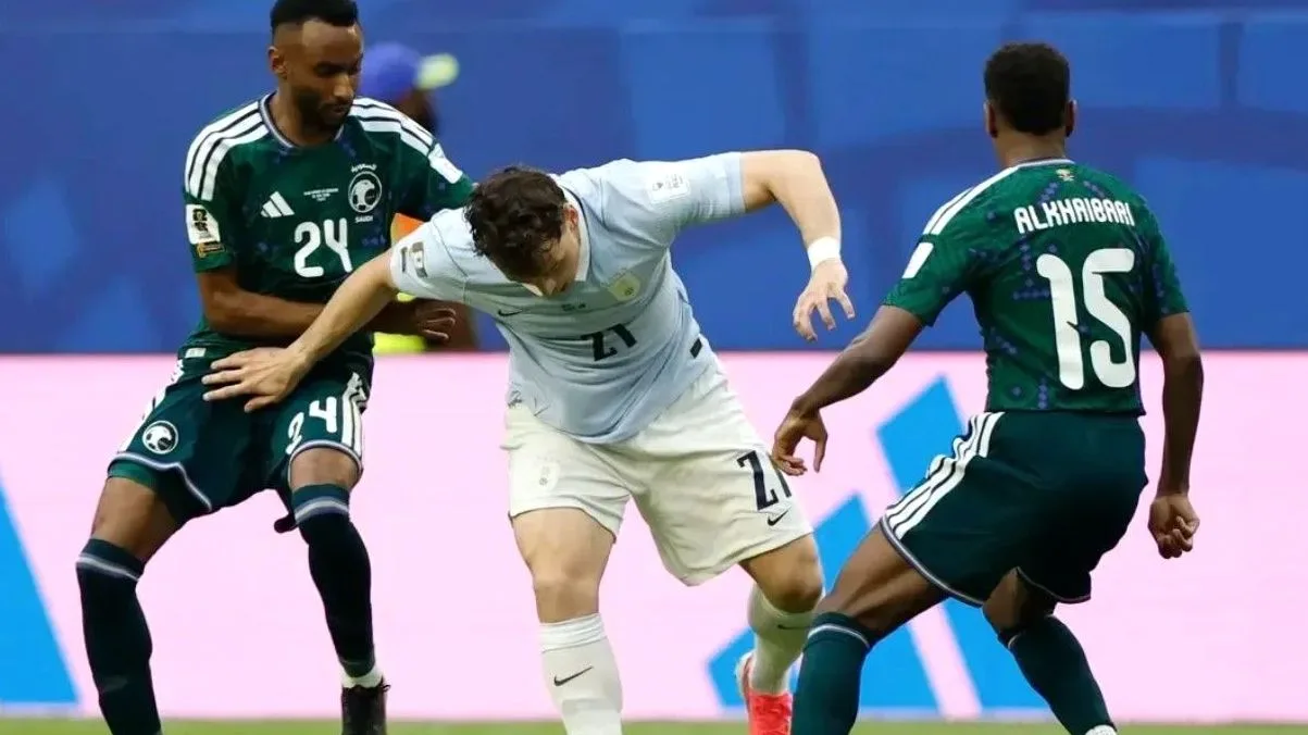 Uruguay se estrenó en el Mundial 2026 con un empate 1-1 vs. Arabia Saudita. EFE