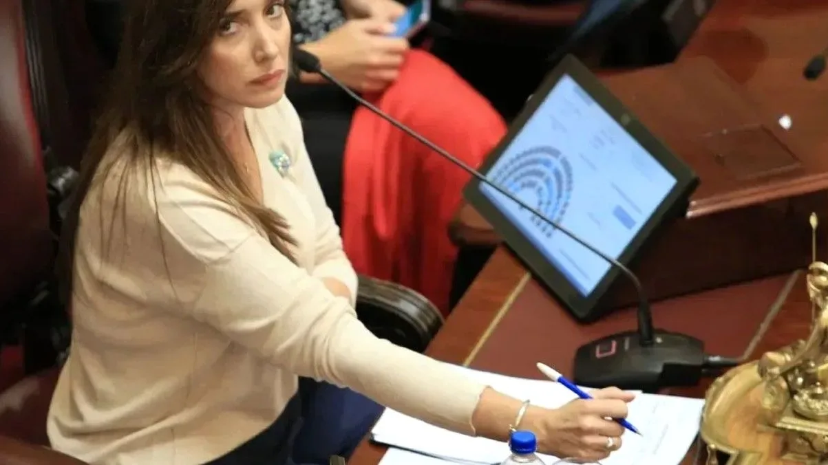 Victoria Villarruel cruzó a Manuel Adorni tras presentar su declaración jurada. Foto: Noticias Argentinas