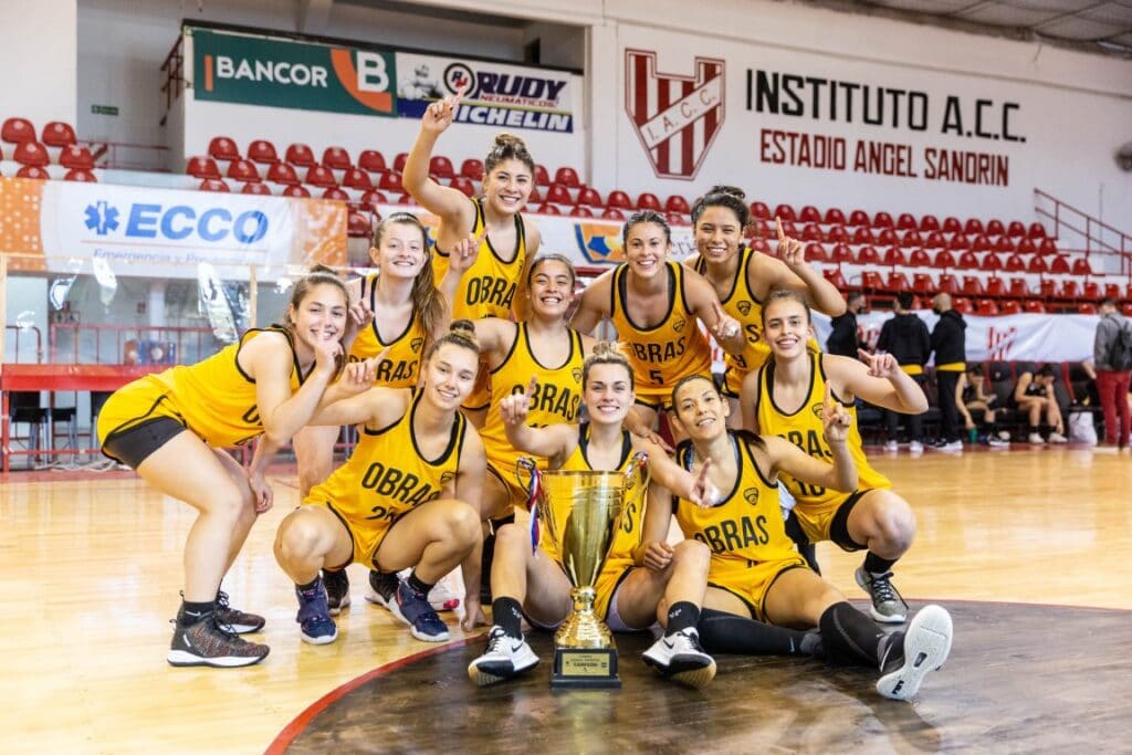 Dalma Piri, campeona del Torneo Federal Femenino (Obras Basket)