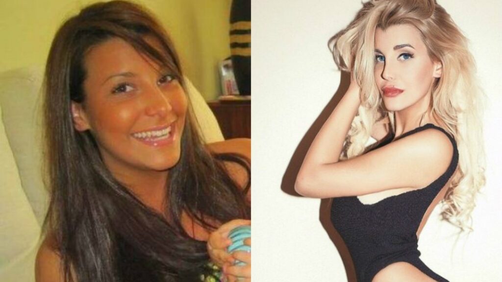 Charlotte Caniggia antes y después de las cirugías famosas argentinas