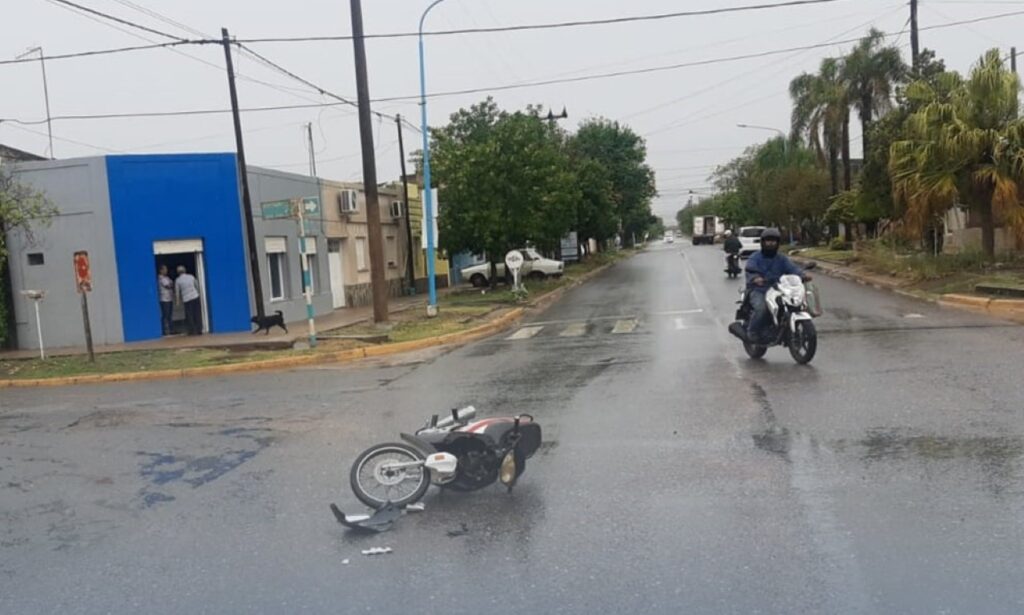 Accidente en Belgrano y Juan B Justo