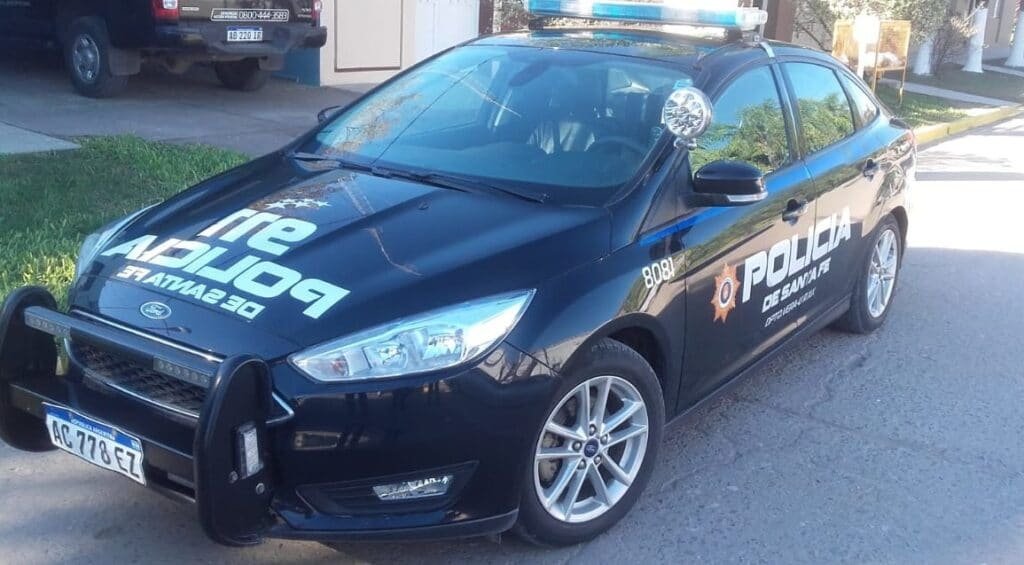 Accidente en calles Saavedra y Presidente Perón en San Cristóbal