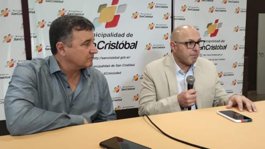 González y Michlig gestionan con el Banco Municipal de Rosario