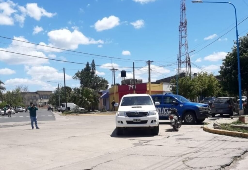 Accidente en Caseros y Lisandro de la Torre