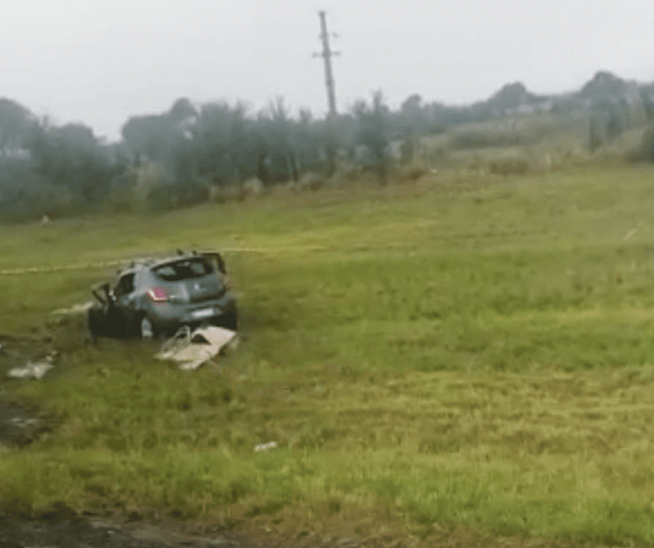 Accidente en Ruta 34 Curupaity,  5 personas fallecidas