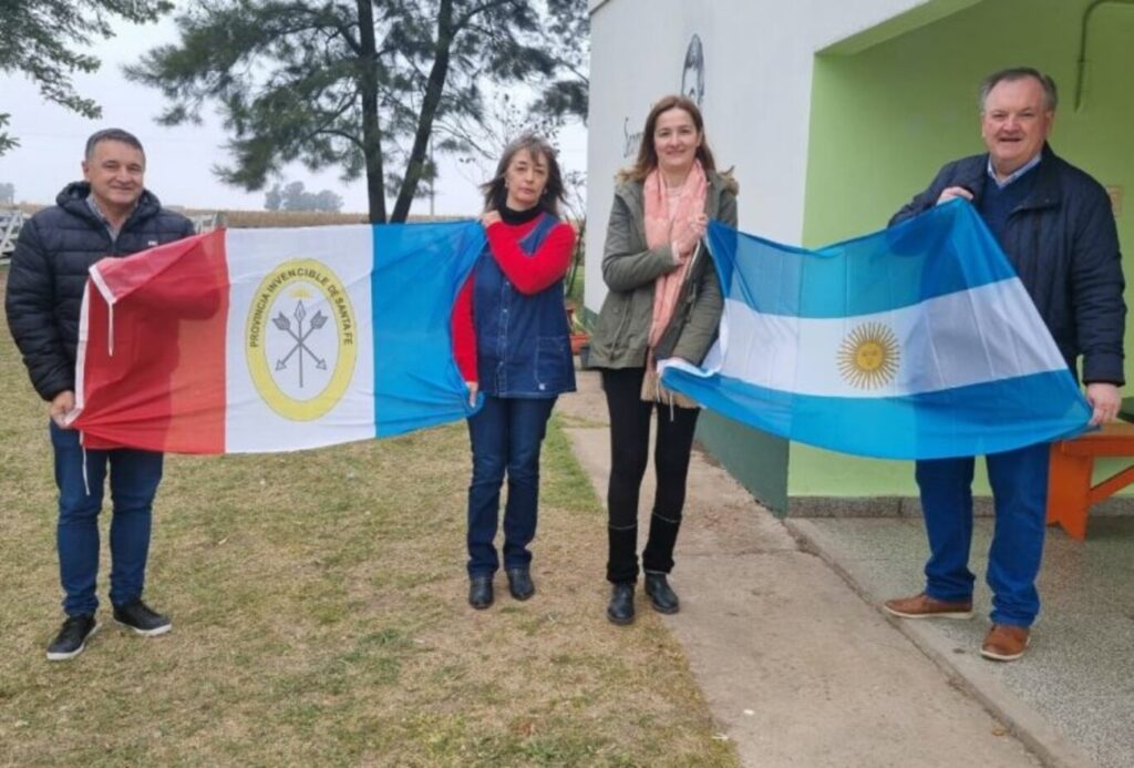 Michlig y González visitaron Aguará Grande