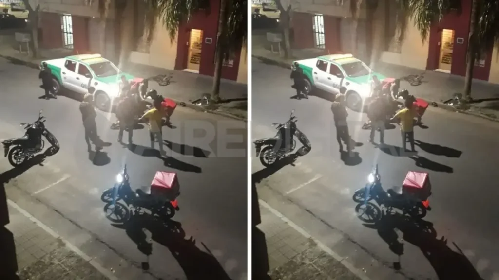 Atacó a cadenazos a un cadete